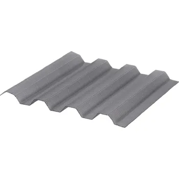 Polykarbonátová deska Deska polykarbonátová trapézová antracit tl.0,9 (1060×3000mm)