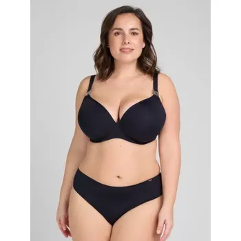 Dámské plavky 91007/04 - plavkové kalhotky Triola, 3XL, černá