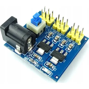Napájecí modul 3.3V / 5V s DC zásuvkou 6V až 12V