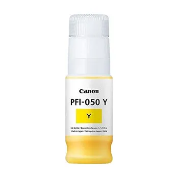 Canon originální bottle ink PFI-050 Y, 5701C001, yellow, 70ml