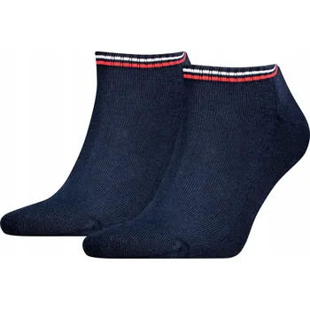 PONOŽKY TOMMY HILFIGER PONOŽKY , KOTNÍKOVÉ PONOŽKY modré vel. 39-42
