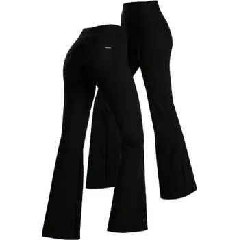 Dámské legíny Dámské legíny do zvonu s kapsami Litex 5F212 černá S