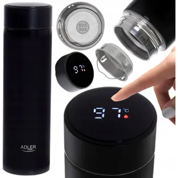 Termoska Termoska Láhev Termoska 500ml 0,5 l černá