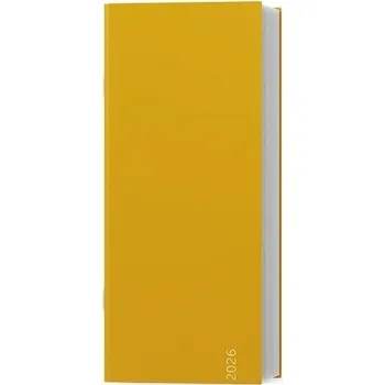 Diář BALOUŠEK TISK Diář měsíční - Božka - Color - Okrová 2026 / 17,9cm x 7,9cm / BMB9-8-26