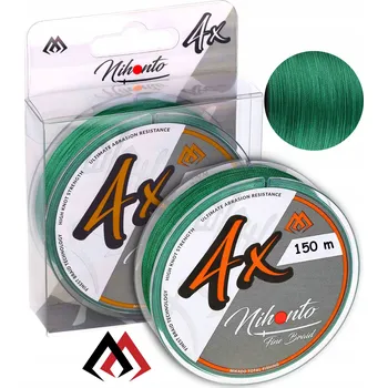 Šňůra Mikado Nihonto Fine Braid - zelená 150 m 0,25 mm x 150 m