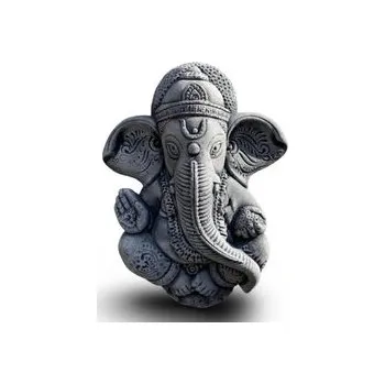 Zahradní dekorace Zahradní betonová dekorace závěsná - Ganesh