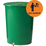 Sud na dešťovou vodu 300 l, s kohoutem a víkem