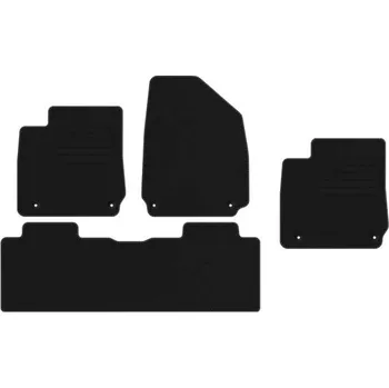 autokoberec Kobercové rohože Edecor velurové 4 ks