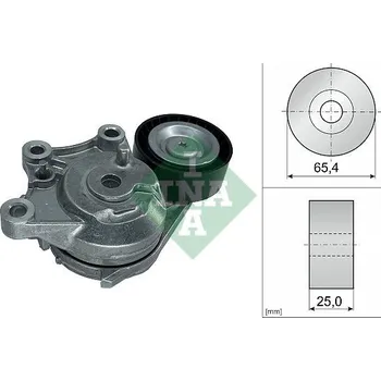 Napínák, žebrovaný klínový řemen Schaeffler INA 534 0921 10
