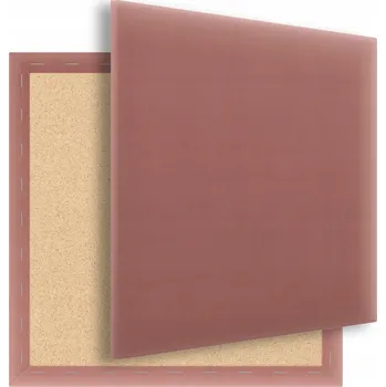 Obraz ČALOUNĚNÉ STĚNOVÉ PANELY MAGIC VELVET ČTVEREC Starorůžová 50x50 cm