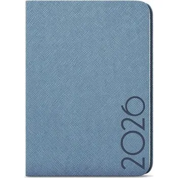 Diář BALOUŠEK TISK Diář týdenní - Zoro - Tora - A5 - modrošedá 2026 / 20,5cm x 14,3cm / BTZ13-19-26