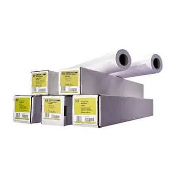 Plotrový papír HP 1372/45.7/Coated Paper, matný, 54", C6568B, 90 g/m2, papír, 1372mmx45.7m, bílý, pro inkoustové tiskárny, role, univerzální