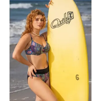 Dámské plavky 92268 - plavkové kalhotky Triola, XL, černá