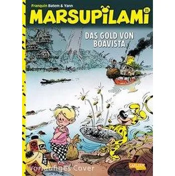 Komiks pro dospělé Marsupilami 21: Das Gold von Boavista - Yann