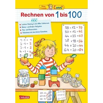 Komiks pro dospělé Conni Gelbe Reihe (Beschäftigungsbuch): Rechnen von 1 bis 100 - Sörensen, Hanna