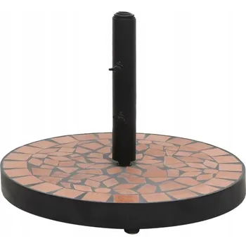 Stojan na slunečník Kulatý stojan na slunečník, terakota, 12 kg