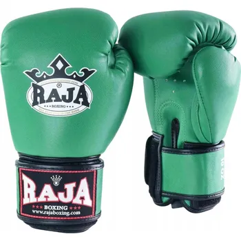 Boxerské rukavice Boxerské rukavice raja boxing RBGV-SL-1-GN-16OZ 16 oz