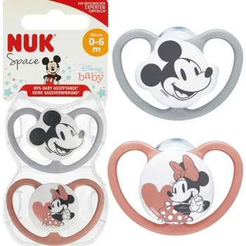 dudlíky Anatomický silikonový Dudlík NUK 0+