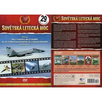 DVD film Sovětská letecká moc DVD