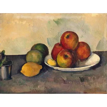 Plakát Plakát, Obraz - Still life with Apples, c.1890, Cezanne, Paul