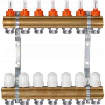 rozdělovač topení Rozdělovač BraxTherm pro 7 okruhů