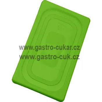GASTRONORM Víko GN 1/6 polypropylenové - zelená