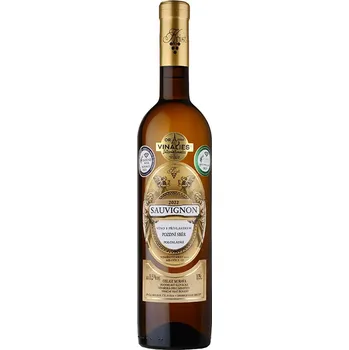 Víno Sauvignon, 2022, pozdní sběr, polosladké, Krist, 0,75l