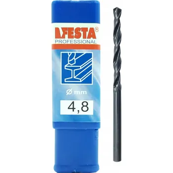Vrták VRTÁK DO KOVU HSS 4,8 mm DIN 338 FESTA 1 ks