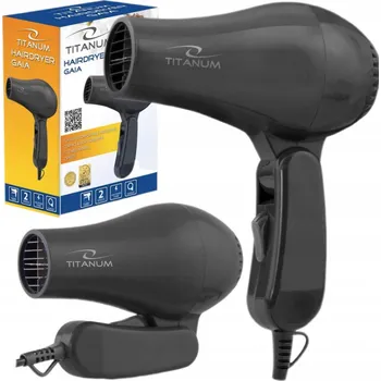 Fén MALÝ FÉN NA VLASY CESTOVNÍ TURISTICKÝ VÝKONNÝ 750W SKLÁDACÍ