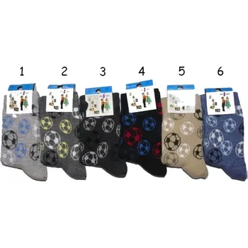 vel.110-116-Klasické dětské ponožky - míč - 5-6 let