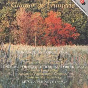 Zahraniční hudba CD Yuri Ahronovitch: Variations And Fugue For Piano And Orchestra / Concerto For French Horn And Orchestra / Musica Per Nove Op. 75 2019 1932