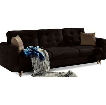 Pohovka Rozkládací pohovka ASGARD 233 cm Monolith 29/Monolith 09 tmavě hnědá