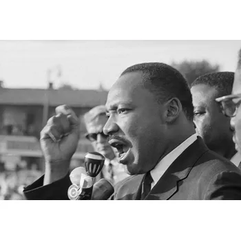 Plakát Plakát, Obraz - Martin Luther King Speaking in Cleveland
