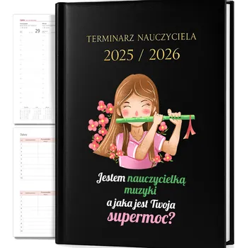 Kalendář Knižní kalendář 2026 A5 FunnyCase černý