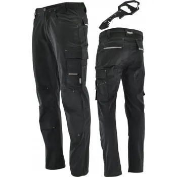 Pracovní obuv Dlouhé pracovní kalhoty Sara ELASTICKÉ KALHOTY DO PASU NEOFLEX + MULTITOOL vel. 46