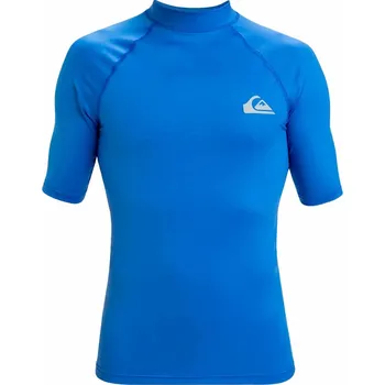 Potápěčské vybavení Pánské lycrové triko Quiksilver UPF50 krátký rukáv - S monaco modrá
