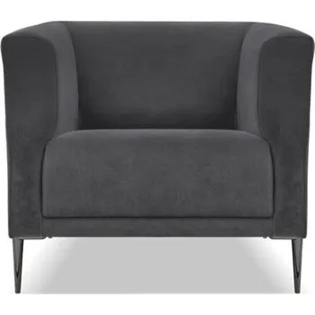 Křeslo Nábytek PEGAS s.r.o. Křeslo TOLEDO Tmavě šedé, Vena 20