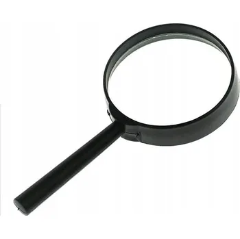 Lupa Kapesní lupa na čtení 13 cm | Zvětšovací ruční Sklo