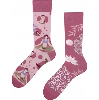 Pánské ponožky Ponožky barevné TODO SOCKS Jóga Mandala 39-42