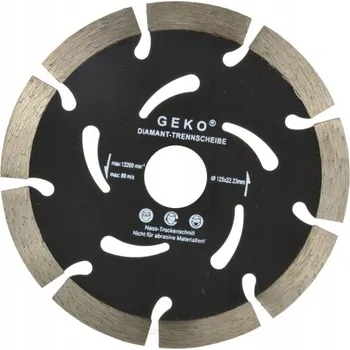 Řezný kotouč Diamantový kotouč Geko G00287 125 x 22,2 mm