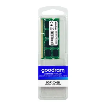 Operační paměť DRAM Goodram DDR3 SODIMM 4GB 1600MHz CL11 DR 1,5V