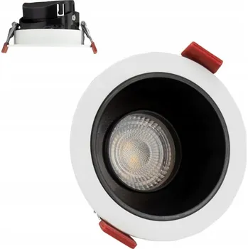 Očka kulatý Spectrum LED bílá, černá