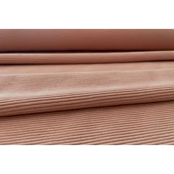 Úplet JANTAROVÝ plasticky žebrovaný (ottoman)