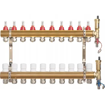 rozdělovač topení Rozdělovač O!PEX 10 okruhů