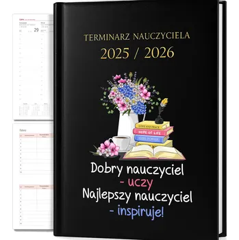 Kalendář Knižní kalendář 2026 A5 FunnyCase černý