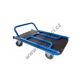 Plošinový vozík Plošinový vozík 1BKS 1200x700 mm, nosnost 400 kg, šroubovací madlo