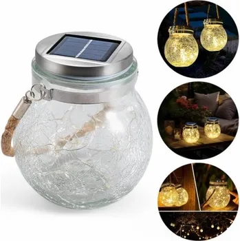 Venkovní osvětlení Solární zahradní lampička Koule