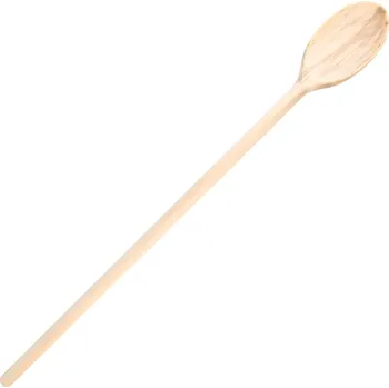 Vařečka Dřevěná vařečka na guláš 80cm (Velká vařečka pro přípravu kotlíkového guláše)