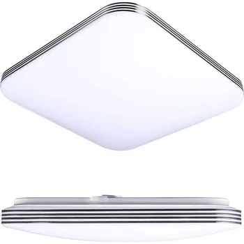 Čtvercová Stropní Svítidlo GOLED , bílá