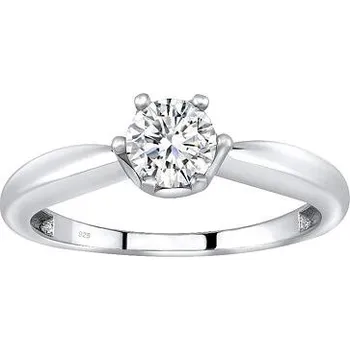 Prsten Stříbrný prsten se Swarovski® Zirconia velikost obvod 50 mm SILVEGOB25003-obvod 50 mm